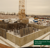 Ход строительства дома № 1.6 в ЖК Плодово-Ягодный -