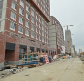 Ход строительства дома 1 в ЖК Речной квартал -