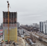 Ход строительства дома 1 в ЖК Шарташ Парк -