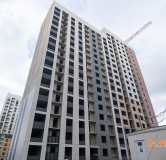 Ход строительства дома Позиция 8 в ЖК Яблоневые сады -