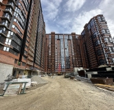 Ход строительства дома Литер 1 в ЖК Рекорд 2 -