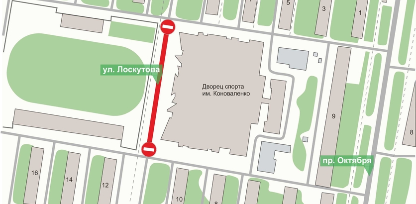 Движение транспорта ограничили на улице Лоскутова в Нижнем Новгороде на два дня - фото 1