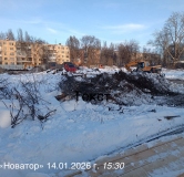 Ход строительства дома 1 в ЖК Новатор -