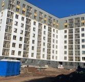 Ход строительства дома 4 в ЖК Май -