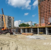 Ход строительства дома 2 в ЖК Scala City -