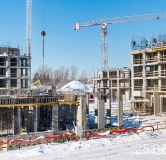 Ход строительства дома 1, корпус 4 в ЖК Южный -