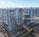 Ход строительства дома 1 в ЖК Проект-достояние Русь -