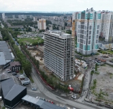 Ход строительства дома 2 в ЖК Комсомольский -