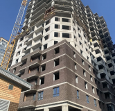 Ход строительства дома 1 в ЖК Дом на Герцена -