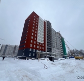 Ход строительства дома № 1 в ЖК Сормовский Дуэт -