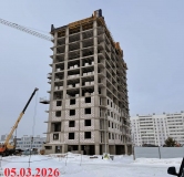 Ход строительства дома 3 в ЖК Автозаводец -