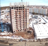 Ход строительства дома 31 в ЖК Нефтекамск Сити -