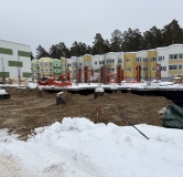 Ход строительства дома 7 в ЖК Лесная Сказка -