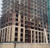 Ход строительства дома 1 в ЖК Расцветай на Кропоткина -