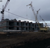 Ход строительства дома 34/2 в ЖК Молодежный -