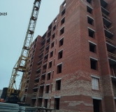 Ход строительства дома поз. Л5.2 в ЖК Ёлки Парк (Elky Park) -