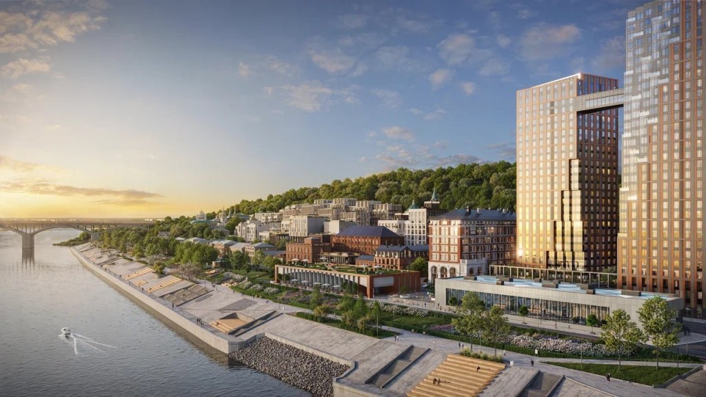 Федеральный девелопер GloraX представил концепцию Черниговской набережной - фото 1