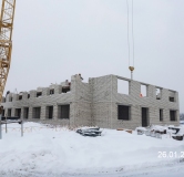 Ход строительства дома 3.2 в ЖК Кантри -