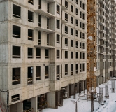 Ход строительства дома 5, 1 очередь в ЖК Клюква.Парк -