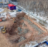 Ход строительства дома 5/1, 2 этап в ЖК Вита-парк -