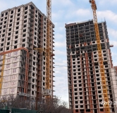 Ход строительства дома 4 в ЖК Модернист -