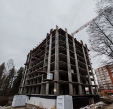 Ход строительства дома 35 в ЖК Гулливер -