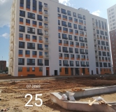 Ход строительства дома 3 в ЖК Хорошо! -