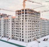 Ход строительства дома 32 в ЖК Символ -