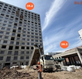 Ход строительства дома 36 в ЖК Авиатор (Авиатоr) -