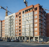 Ход строительства дома 4 в ЖК Камаполис -