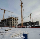 Ход строительства дома 1826 (ГП-76) в ЖК Беринг -