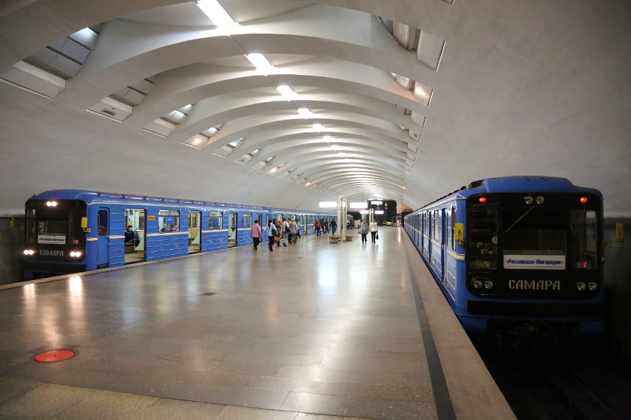 Новый поезд появился в метро Самары впервые за 32 года