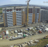 Ход строительства дома 28 в ЖК 147 микрорайон -
