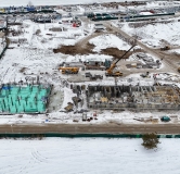 Ход строительства дома № 149 (ГП-25) в Микрорайон Домашний -