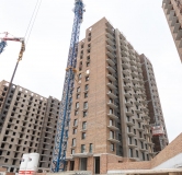 Ход строительства дома № 1, 1 этап в ЖК Калина Долина -