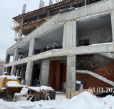 Ход строительства дома 1 в ЖК Аристократ -