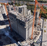 Ход строительства дома ГП-7 в ЖК Айвазовский City -