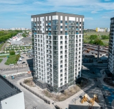 Ход строительства дома 197а (ГП-1.4) в ЖК Облака -