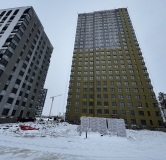 Ход строительства дома 1 в ЖК Разум в Академическом -