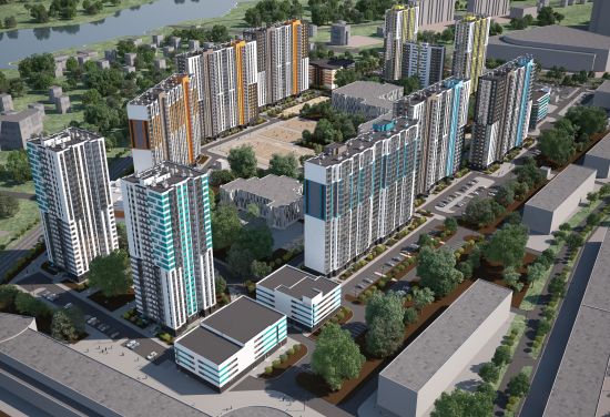 Дом 8, корпус 198.2 в ЖК Цветной Город