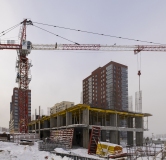Ход строительства дома 5 в ЖК Тайгинский Парк -