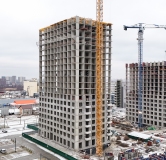 Ход строительства дома № 117, корпус 12 (4А) в ЖК Фатера -