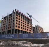 Ход строительства дома секция 1 в ЖК Нью Лайф -