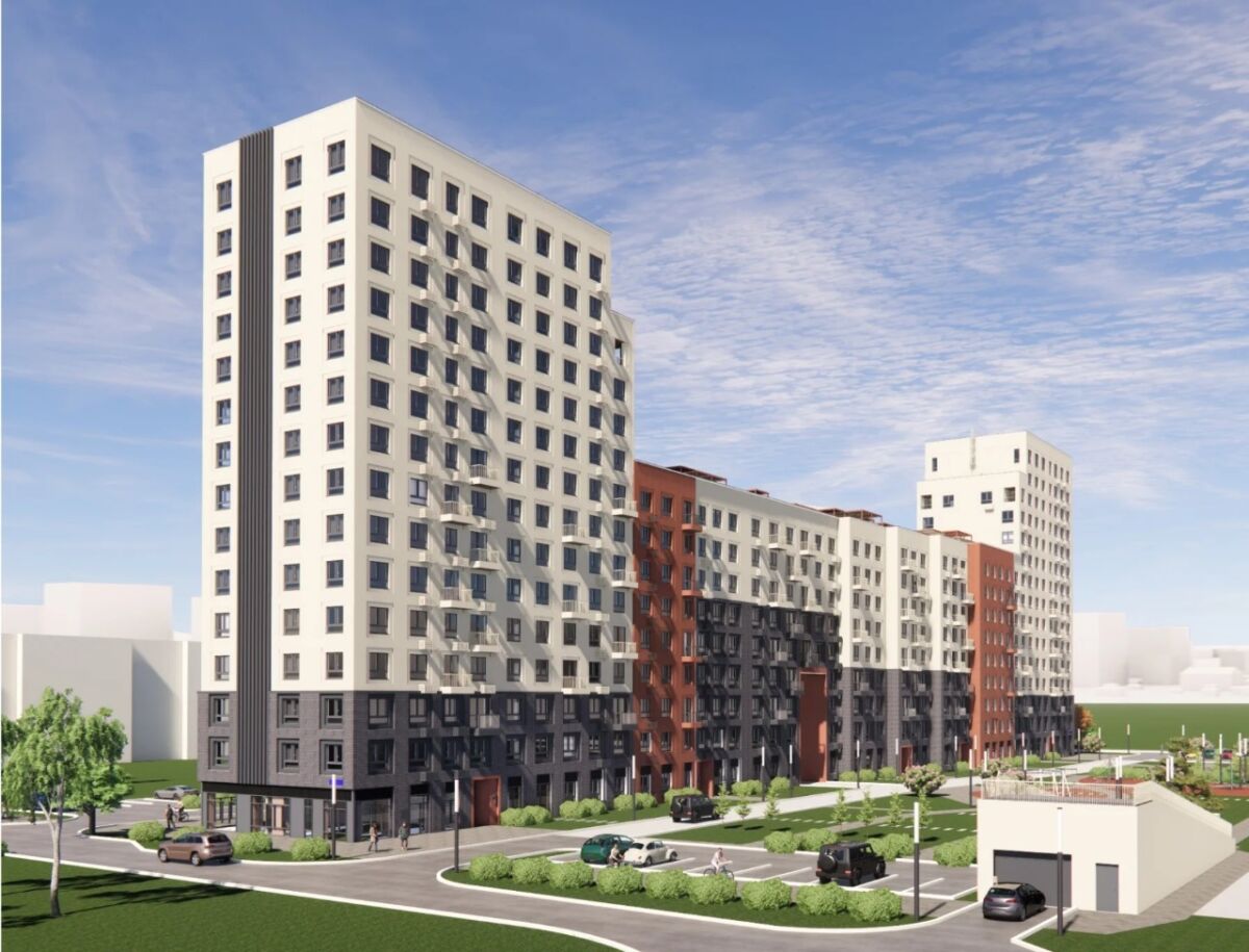 Согласован эскиз многоквартирного дома в рамках КРТ в районе улицы Правда - фото 1