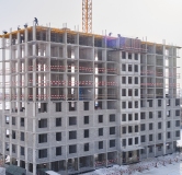 Ход строительства дома № 9, корпус 1 в ЖК По ул. 70 лет Октября -