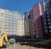 Ход строительства дома 8 в ЖК Радужный-2 -