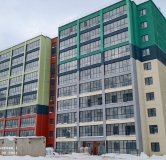 Ход строительства дома 1.3 в ЖК Патриот -