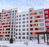 Ход строительства дома 2.1 в ЖК Кантри -