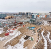 Ход строительства дома 1 в ЖК Небо над Енисеем -