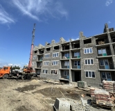 Ход строительства дома 20а, корпус 1 в ЖК Изумрудный -